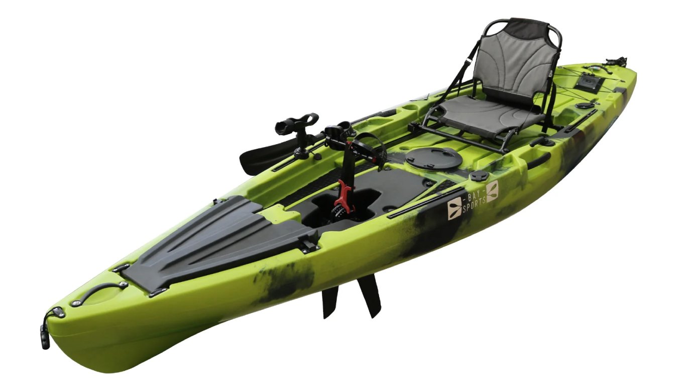 fishing kayak with pedals